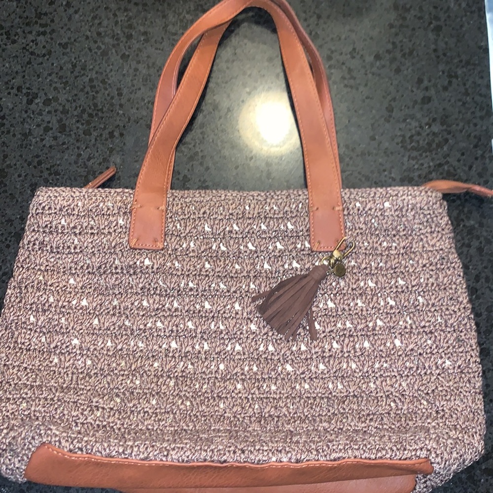 The Sak Fairmont Crochet large Tote